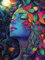VAIIEYO 5D DIY Diamond Painting Frau, Diamant Painting Bilder Malerei Kits Landschaft, Malen Nach Zahlen Diamant Home Wand Decor Gemälde Kreuzstich Diamond Dekoration 30x40 cm-59