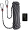 Treadstar Corde en polypropyleneRope 10 mm - Corde tressée en nylon (noir, 10 à 30 m)