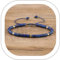 2024-Blue Lapis Lazuli Stone Bracelet, Blue Friendship Bracelet, Crystal Barrel Gemstone Dainty Bracelet Handmade Minimalist Style Gift for Womens & Mens
