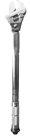 HYROOY Verstellbarer Drehmomentschlüssel für Spalt- und Kältetechnik, robuster Schraubenschlüssel mit Schnellspanner, 19-110 NM, Chrom-Vanadium-Stahl