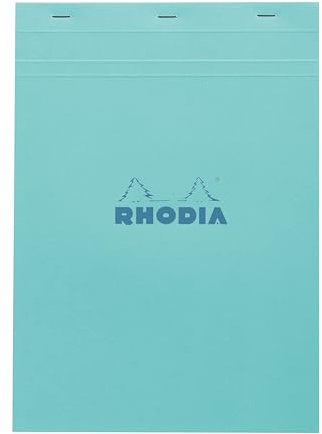 Rhodia 18100C Notizblock N.18 A4 80 Blatt kariert Farben sortiert