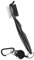 Tyouki Golf Club Brush and Club Groove Cleaner, Nylon & Steel Brush Golf Clean tool with Retractable Zip-line, Aluminum Carabiner-Lightweight/Ergonomic Design/Easily Attaches to Golf Club Bag