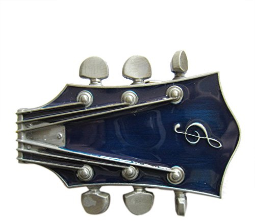 Urban Backwoods Guitar Head IV Gürtelschnalle für Wechselgürtel Buckle