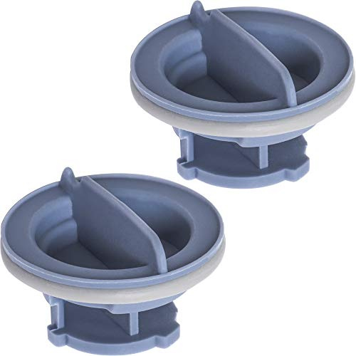 [UPGRADED] Ultra Durable 8558307 Dishwasher Dispenser Cap Replacement Part by Blue Stars – Exact Fit For Whirlpool & Kenmore Dishwashers - Replaces 8193984 8539095 PS11746426 AP6013204 - PACK OF 2