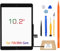 JPUNG Digitizer für iPad 7 | iPad 8 Display Touchscreen Ersatz Bildschirm, 10.2 Inch 2019/2020, für 7. Gen/8. Gen A2197 A2198 A2200 A2270 A2428 A2429 A2430, mit Home-Button+Toolset