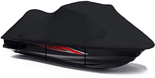 Jet Ski Abdeckung, 210D Wasserdicht Oxford-Tuch Motorbootabdeckung Boot Persenning Oxford Materials Motorboot Hülle Persenning für 136 bis 145 Jet Ski