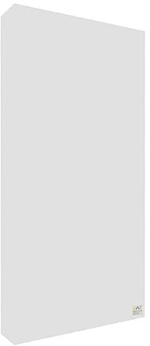 Addictive Sound Panneau Acoustique Mural Standard 100x50x6 cm - Absorbeur Acoustique Avec Tissu Acoustique 180 g/m2 - Panneaux Acoustiques - Plaque Acoustique - Decoration Murale - Blanc