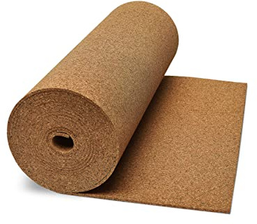 DECOSA Korkrolle 4 mm, unbehandelt, 2 Rollen à 5 m x 0,5 m x 4 mm (= 5 qm)
