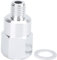 Akozon Adaptador del Sensor de Temperatura del Agua Refrigerante M12x1,5 a 1/8 Pulg. NPT Conector de Sensor de Temperatura de Aluminio Reemplazo para Motores de la Serie LS