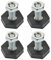 Aspares Washing Machine Adjustable Feet Leg 2912700500 for Beko Flavel X4