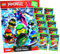 Lego Ninjago Karten Trading Cards Serie 7 - Geheimnis der Tiefe Next Level (2022) - 1 Mappe + 10 Booster Bundle + 10 Originale Hüllen