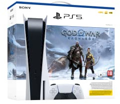 SONY Console PlayStation 5 Édition Standard Blanche God of War Ragnarok