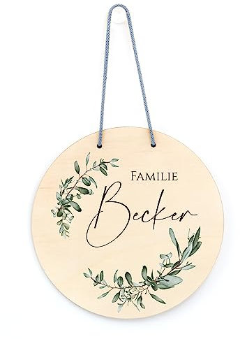 Personalisiertes Kinder Türschild/Wandschild mit Namen für Kinderzimmer - verschiedene Größen