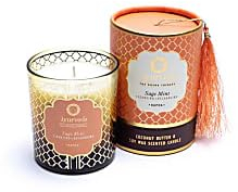 Longway-Buddha Ayurveda Duftkerze Kapha Salbei Minze 200g