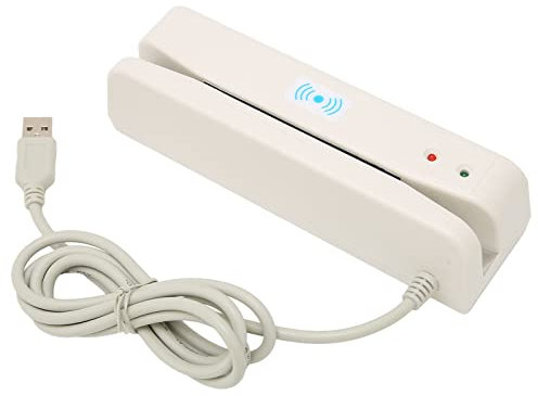 Lecteur de Carte de Crédit Magnétique à Balayage USB Le Lecteur de Carte de Crédit Magnétique à Balayage USB Prend en Le Balayage Bidirectionnel pour Le Système Bancaire,