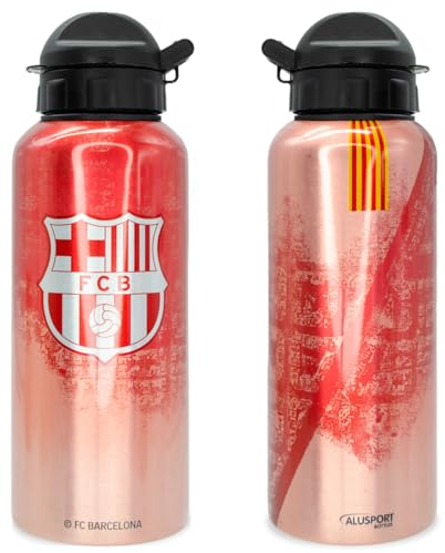 ms móvil shop Botella de Aluminio FC Barcelona Escudo Third Barça Señera 400ml Libre BPA Producto Oficial
