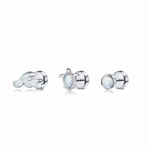Schildkröte Ohrringe Silber 925 Schildkröte Ohrstecker Ohrringe Helix Schildkröte Schmuck Damen