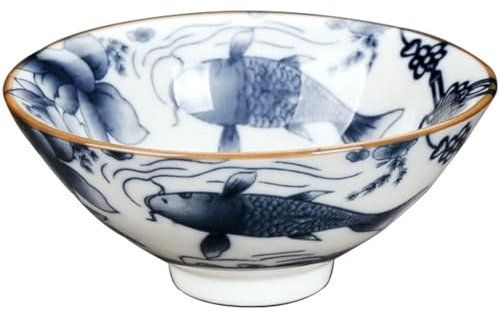 Handgefertigte Teeschale Aus Porzellan, Hutform Elegante Jianzhan Teetasse, Blaues Und Weißes Porzellan Vintage Tassen Set, Chinesisches Teeschalen Set(B,2.1 oz)