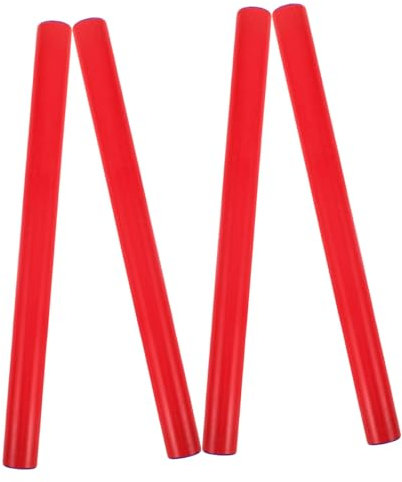 GOOHOCHY 4 Piezas Aros para Set Equipos de Entrenamiento Sensorial Varillas de Plástico para Actividades Físicas Casa y Jardín Infantil al Aire Fiesta
