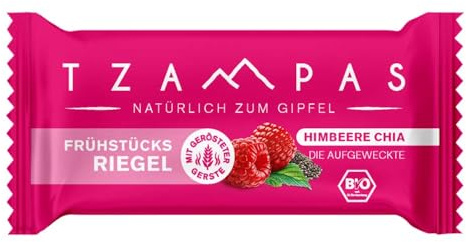 Tzampas Frühstücksriegel, Himbeere Chia, Die Aufgeweckte, 70g