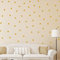 Wall4stickers Polka Punkt Vinyl Wandaufkleber Dekor Gold Decal Mural Kinder Kinder Zimmer