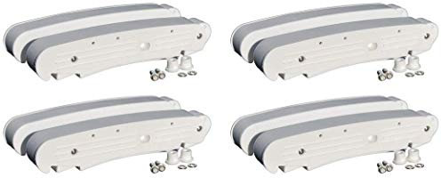 Hayward AXV417WHP Pool Cleaner Pod Kit, White (Pack of 4)