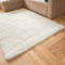 Carpeto Rugs Shaggy Teppich Wohnzimmer Flauschig - Wohnzimmerteppich Modern - Flauschiger Kuschelteppich Hochflor - Weich Langflor Teppich Kinderzimmer, Schlafzimmer - Weiß - 200 x 300 cm