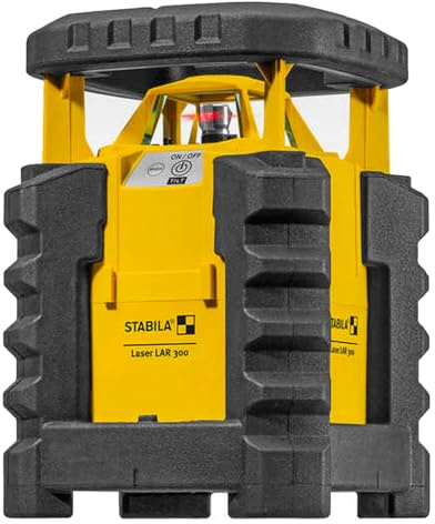 STABILA LAR 300 Rotary Laser Level Full Set, Includes: LAR 300 Rotary Laser, Tripod & Grade Rod, Cat. Number 05820
