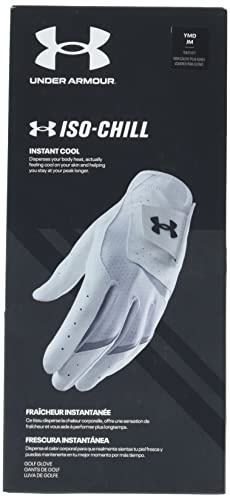 Under Armour Kids 1370273-100 RYMD - Guantes de Golf para niños, Color Blanco