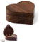 Fengguock Ringbox Hochzeit Holz, Ringbox Holz, Ringbox Hochzeit, Ringkästchen Holz für Ringe, Schmuckkästchen Herzform, Verlobungsring-Box, Herz Ringbox für Antrag, Weihnachten, Hochzeit, Zeremonie