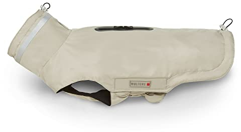 Wolters Outdoorjacke Modern Classic für Dackel, Größe:42 cm, Farbe:Taupe