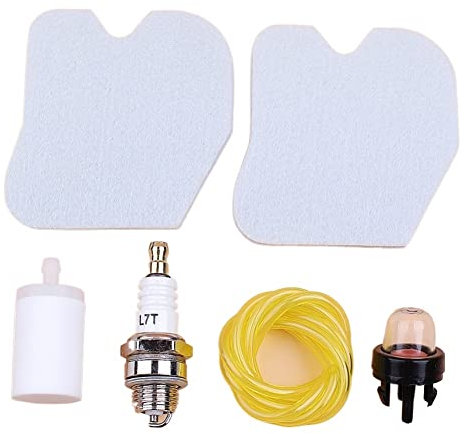 6pcs/Set Air Filter Spark Plug Service Kit for Husqvarna 235 236 240 for Jonsered CS2234 CS2238 CS2234S for Red Max GZ380 Chainsaw Parts