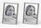 walther design Bilderrahmen silber 6 x 9 cm Chloe Portraitrahmen WD069S (Packung mit 2)