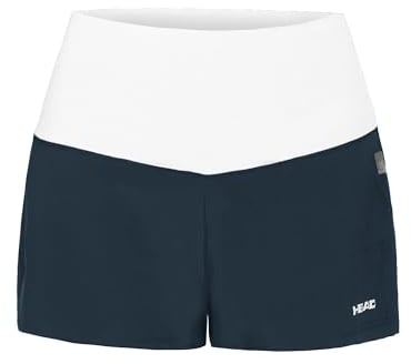 HEAD Damen Dynamic Women Tennis Shorts, Navy, L EU