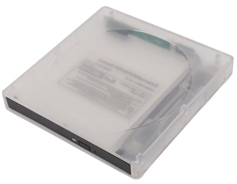 Conversion de Lecteur, Boîtier de Lecteur Optique Externe de Type C USB3.0 5 Gbit/s, Boîtier de Lecteur DVD Portable Léger avec Bouton D'éjection, pour pour pour OS X