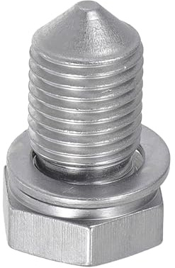 Partuto Ölablassschraube Pan Thread Repair Für Audi A3 06-16 1 Stk | Farbe Silberton, Material Metall, OE-Nr N90813202, Für Audi A4 99-12, Für Audi A6 98-06, Für VW Passat 98-18