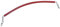 Rubber Coated Stable Stall Chain (Choice of Colour Plain End Horse Stable Door Guard) (Red)