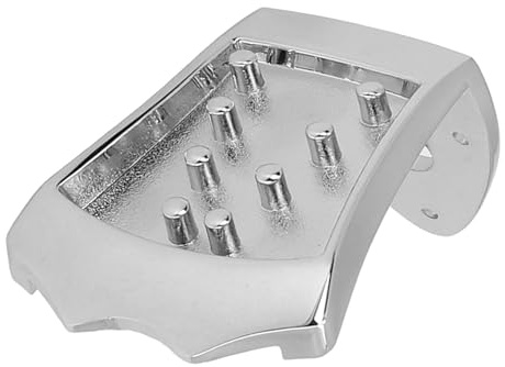 Mandolin Tailpiece Set High Hardness Integrated Casting Design Improve Tone, Volume, Durability, 8 String Arched Mandolins, Metal