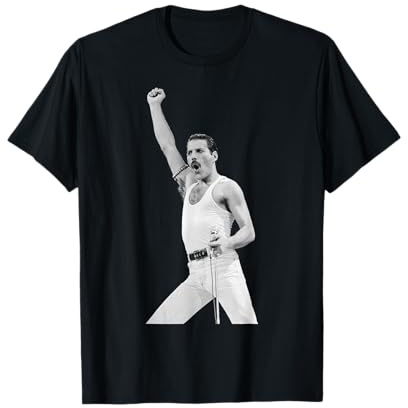 Freddie Mercury Queen Live Aid Wembley-Stadion 1985 T-Shirt