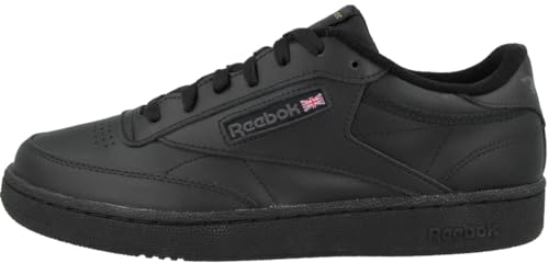 Reebok Unisex Club C85 Sneaker, Black (Intense Black/Charcoal), 11 UK (45.5 EU)