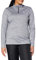 Odlo Damen STEEZE Midlayer mit 1/2-Reißverschluss, Grey Melange, M