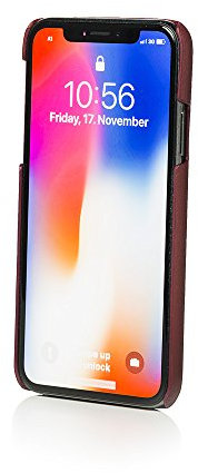 Mike Galeli JESSEIPX-M02 Schutzhülle für Apple iPhone X [Jesse] Pflaumenblau