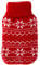Bütic GmbH Taschenwärmer + Strickbezug - Norway - Wärmflasche Handwärmer Wärmepad Firebag, Farbe:Rot