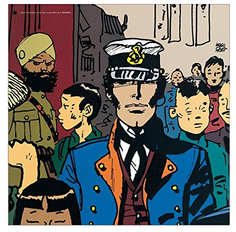 CC Editions Poster Offset Corto Maltese, Lointain (70x70cm)