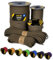 EdcX Paracord 4mm, 35+ Colori Solidi (10m, 15m, 30m, 50m, 100m, 300m) | Corda 100% nylon 4 mm| Corda Tattica 550 Tipo III (Coyote Brown, 30 m)