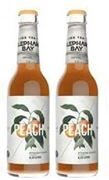 9 Flaschen Elephant Bay Ice tea Eistee Peach Pfirsich a 330ml inc. 0.64€ MEHRWEG Pfand