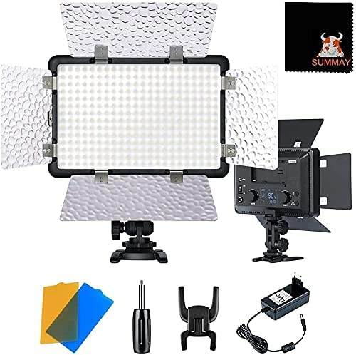 GODOX LF308D LED Flash Panel Light 308 Perles 5600K 18W Bluetooth Panneau de contrôle LF308 Version lumière du Jour (LF308D)