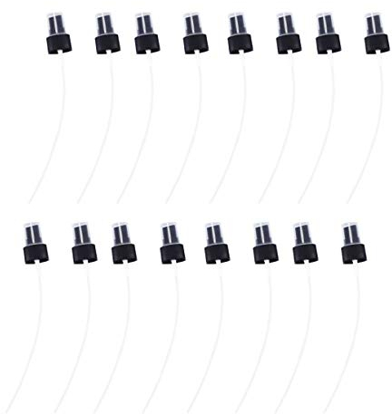 Spray Top Caps 20Pcs 24mm Perfume Essential Oil Fine Mist Pump Sprayer Tops Replacement Nozzle Head for Bottle