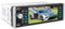 5,1-Zoll-Single-Din-Autoradio mit IPS-Touchscreen, Unterstützung für Bluetooth, FM-Spiegelverbindung, Unterstützung für Smart Voice/4USB/RDS/Fernbedienung