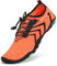 SAGUARO Wasserschuhe Herren Damen Schnell Trocknend Schwimmschuhe Atmungsaktiv rutschfeste Badeschuhe mit Dicke Sohle für Frauen Männer, Leuchtend Orange, 42 EU